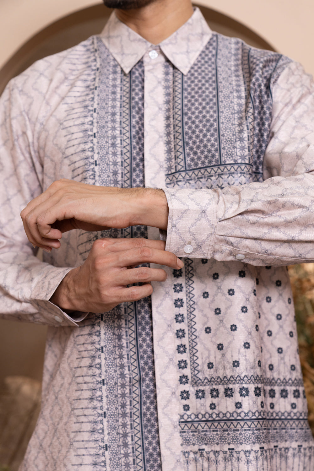 Mariri Long Shirt Men (Minor) Espresso Bliss