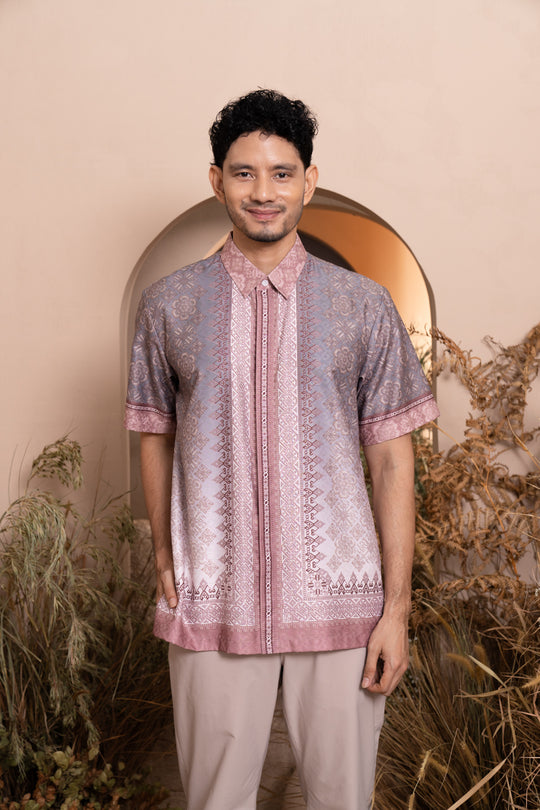 Medinela Shirt Men (Minor) Pink Scallop