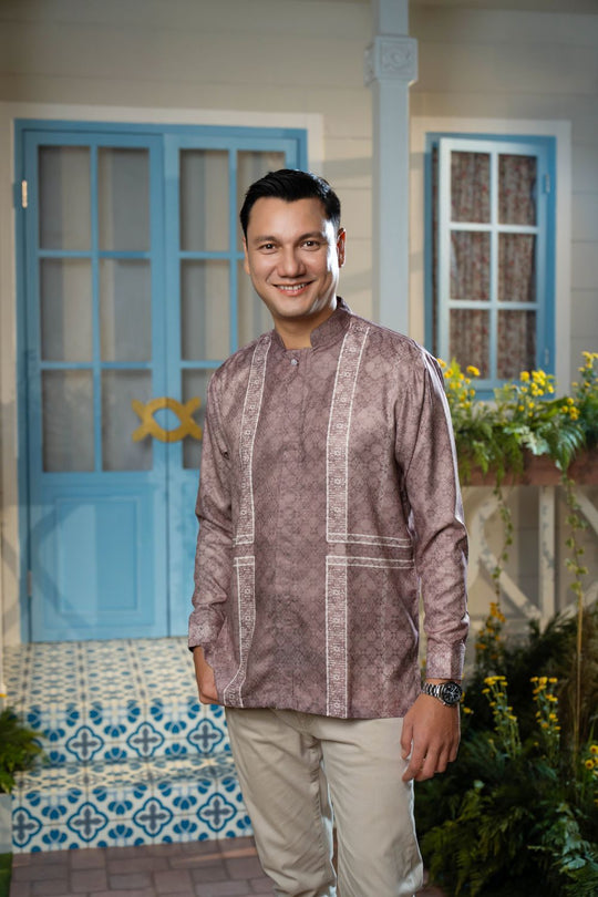 Nayandari Long Shirt Men Sogan