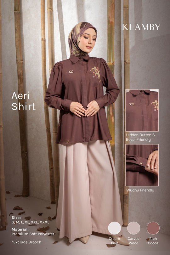 Aeri Shirt (Minor) Rich Cocoa