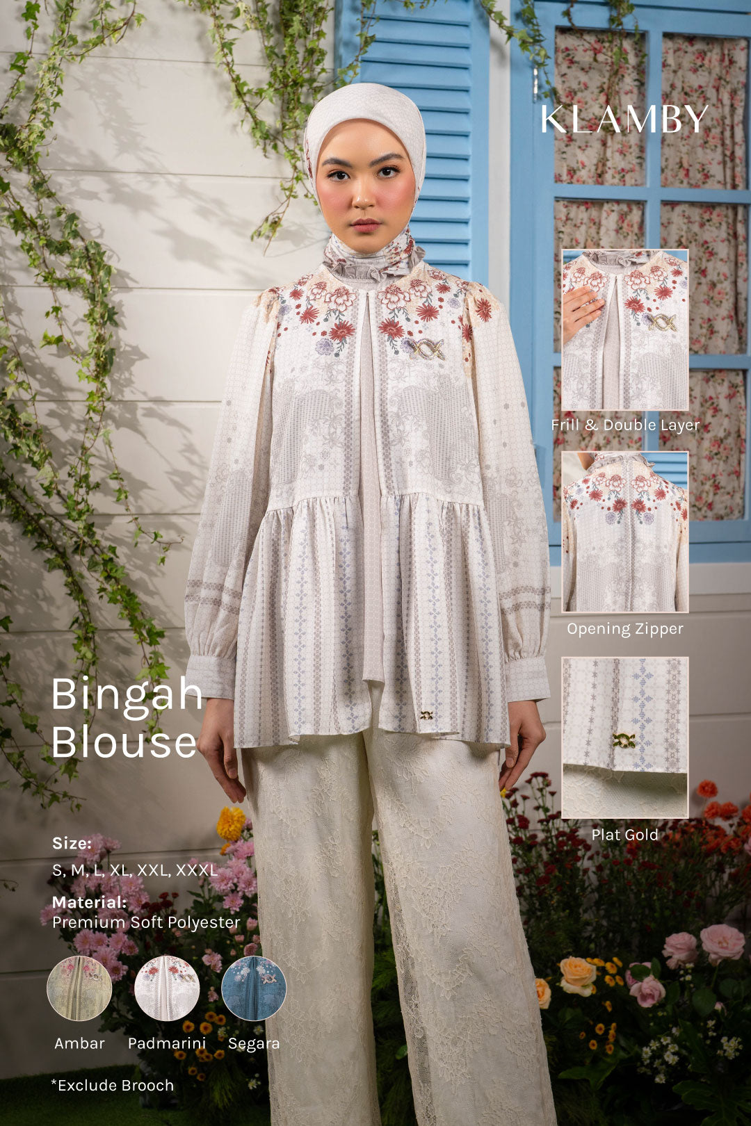 Bingah Blouse Ambar