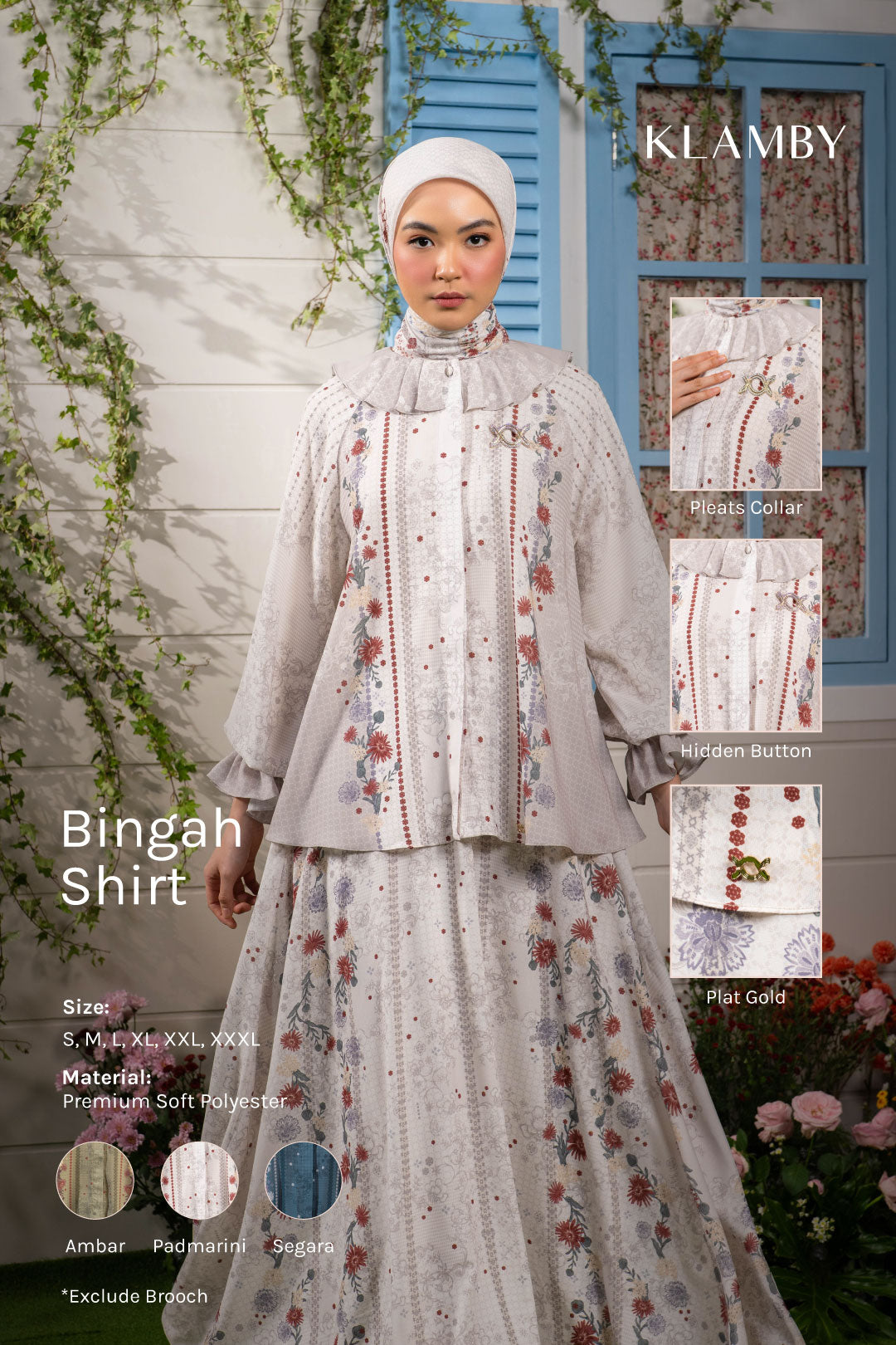 Bingah Shirt Ambar