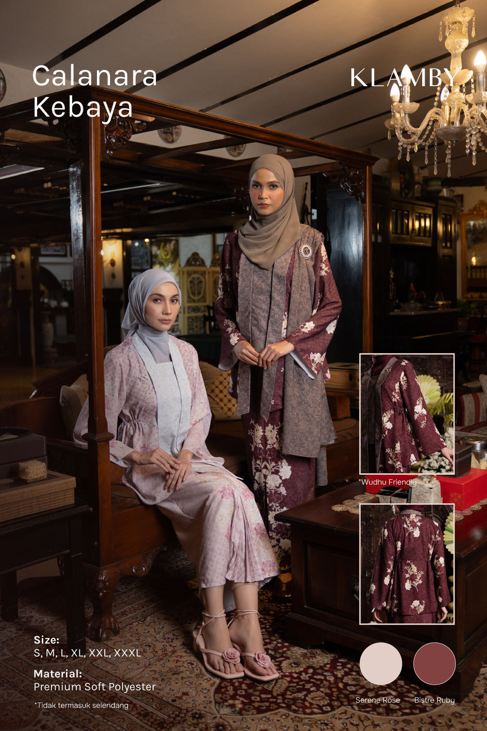 Calanara Kebaya Bistre Ruby