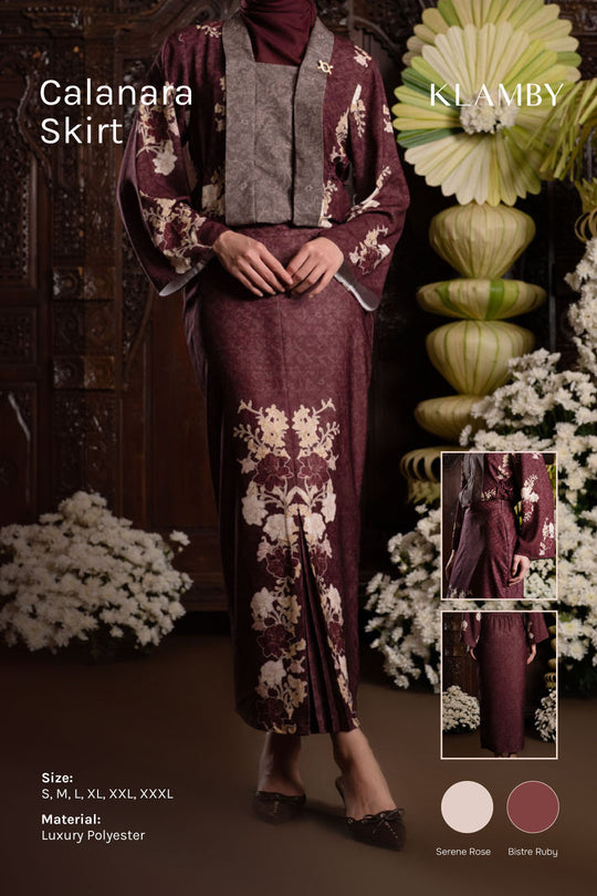 Calanara Skirt Serene Rose