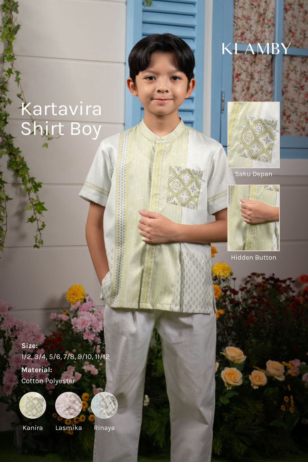 Kartavira Shirt Boy Lasmika