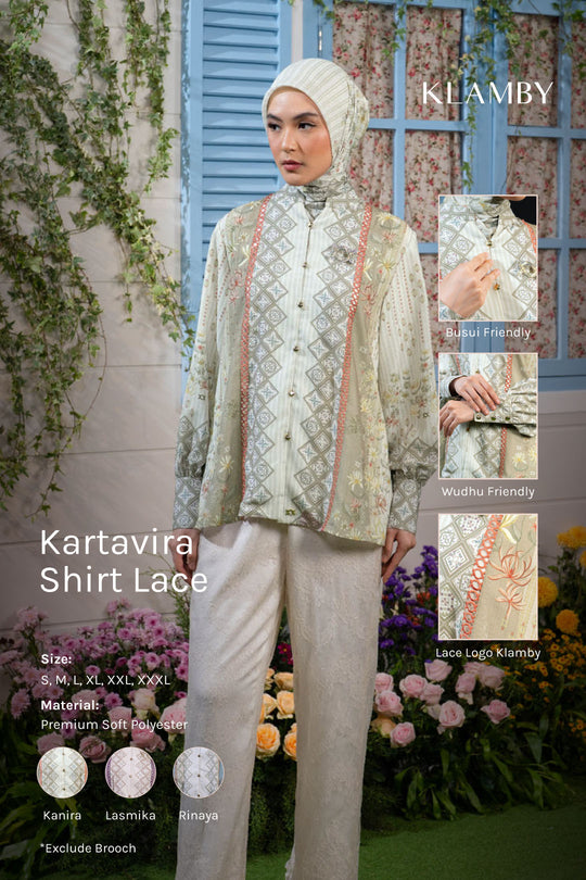 Kartavira Shirt Lace Lasmika