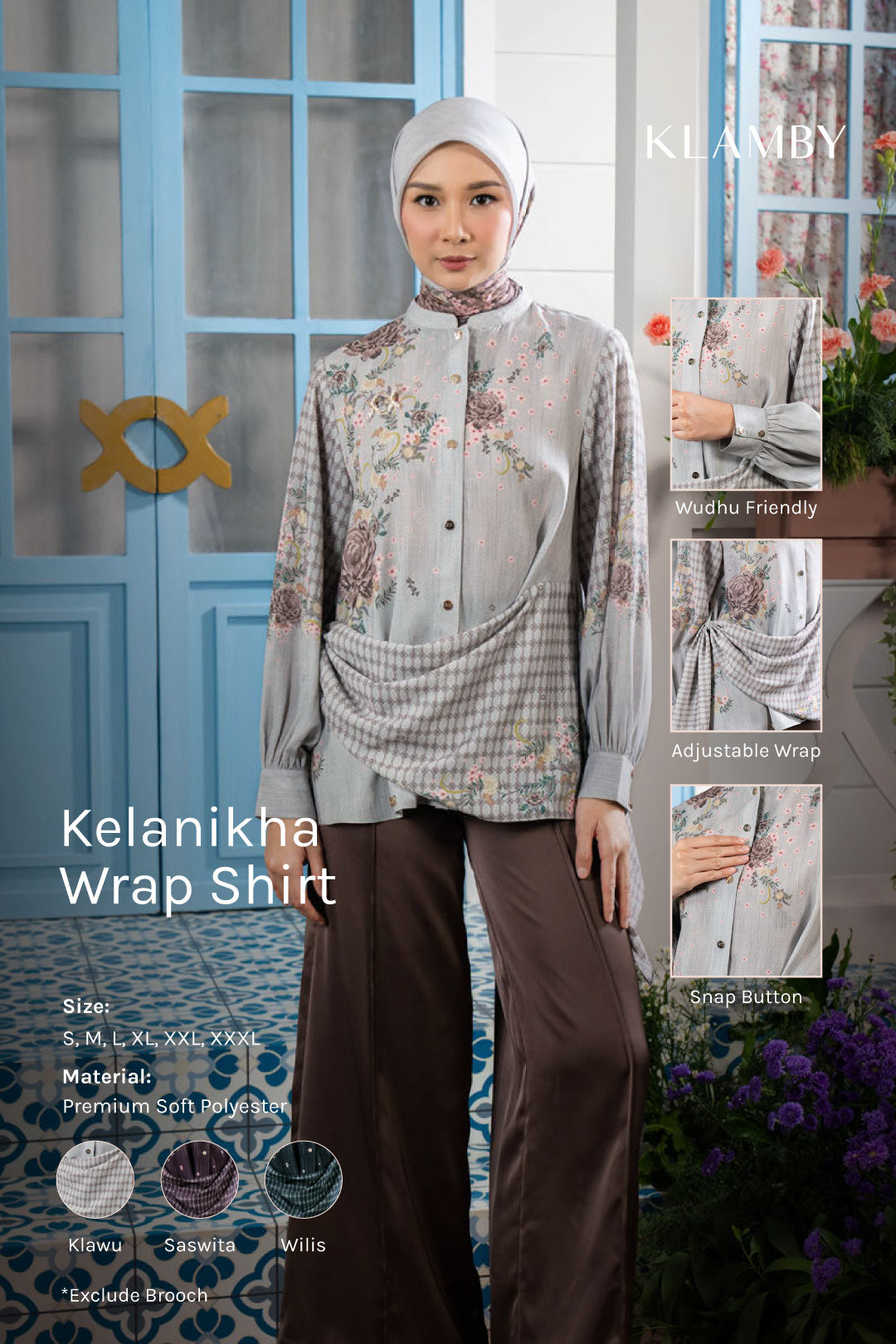 Kelanikha Wrap Shirt Wilis