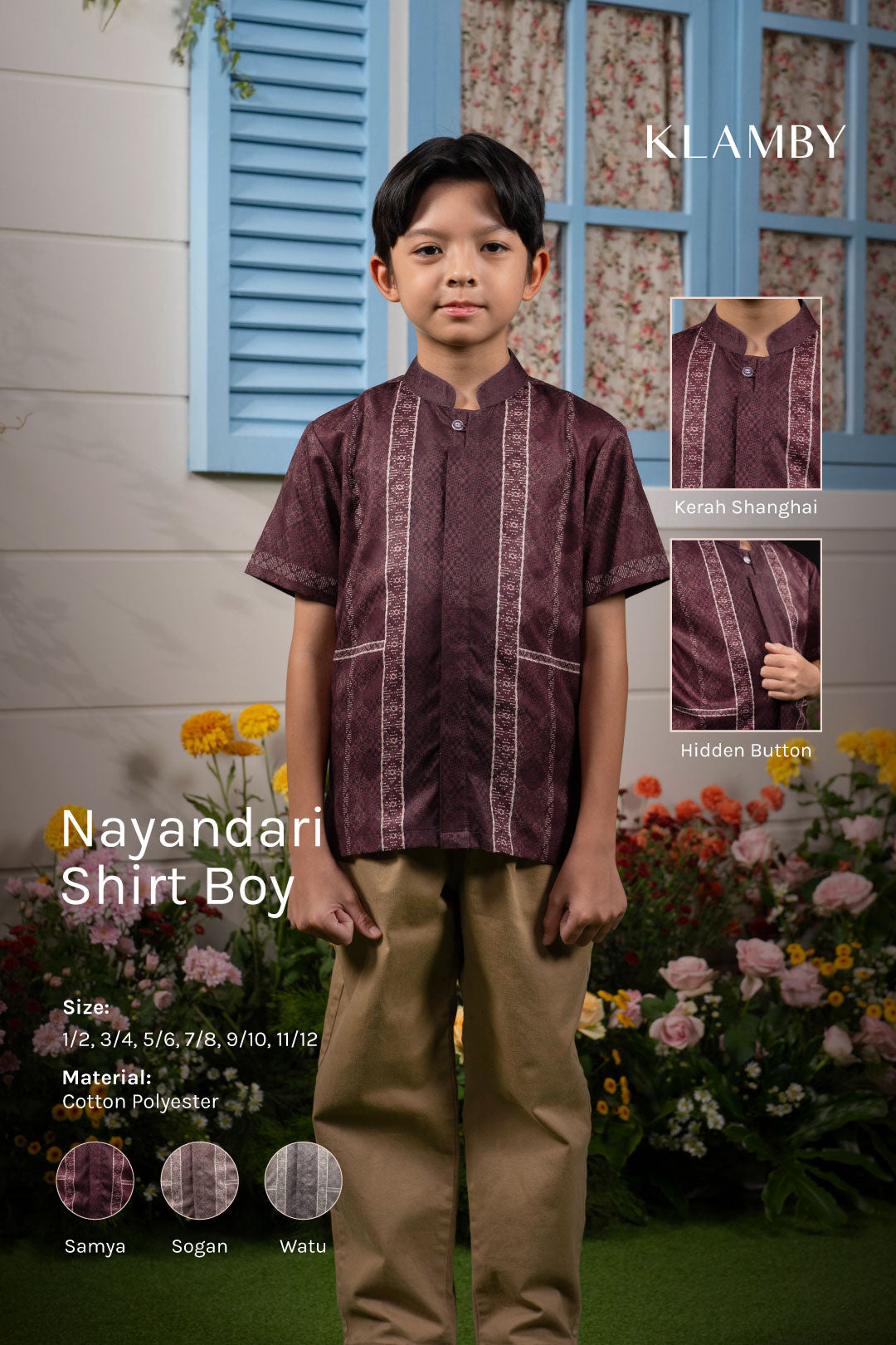 Nayandari Shirt Boy Samya