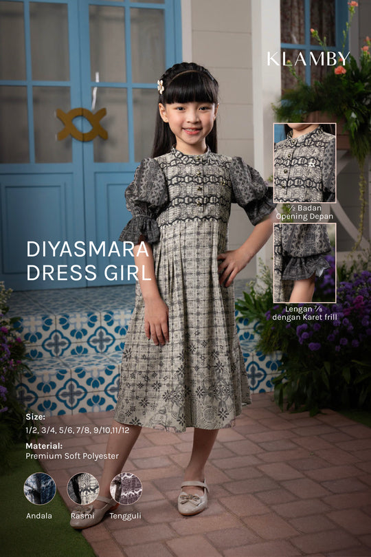 Diyasmara Dress Girl Rasmi