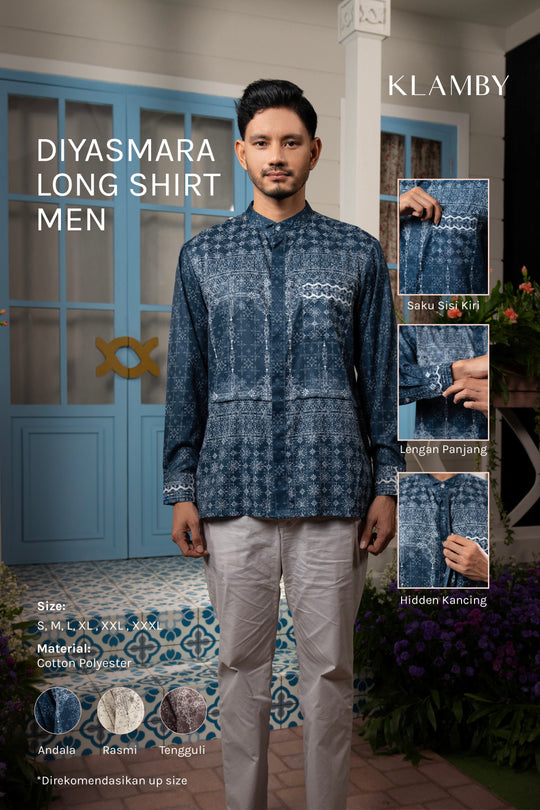 Diyasmara Long Shirt Men Rasmi