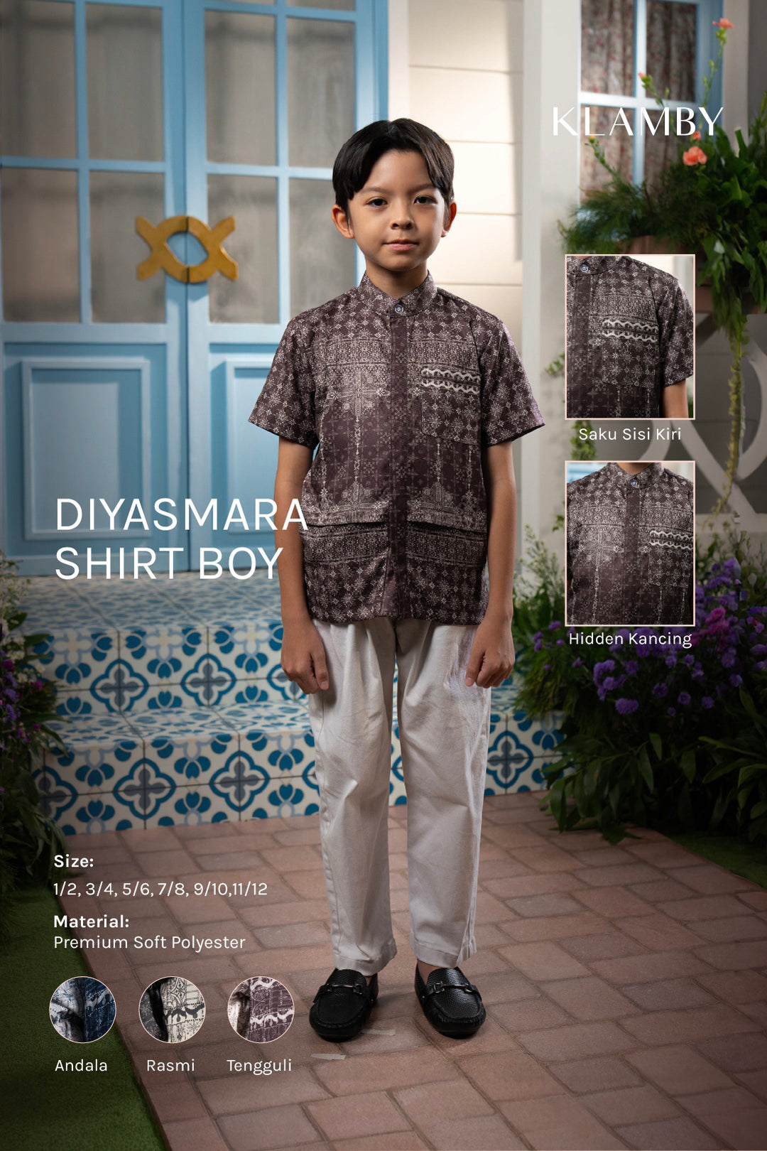 Diyasmara Shirt Boy Rasmi