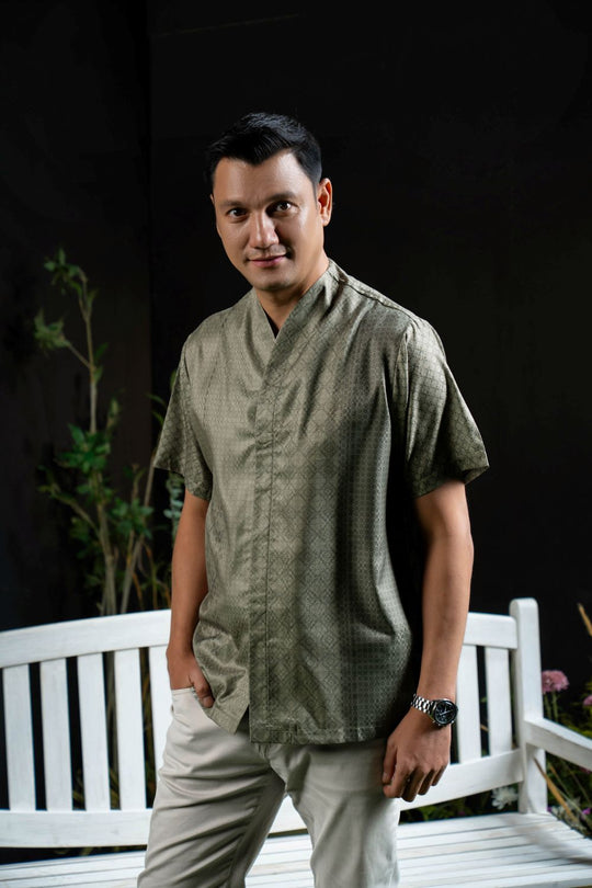 Bingah Shirt Men Ambar