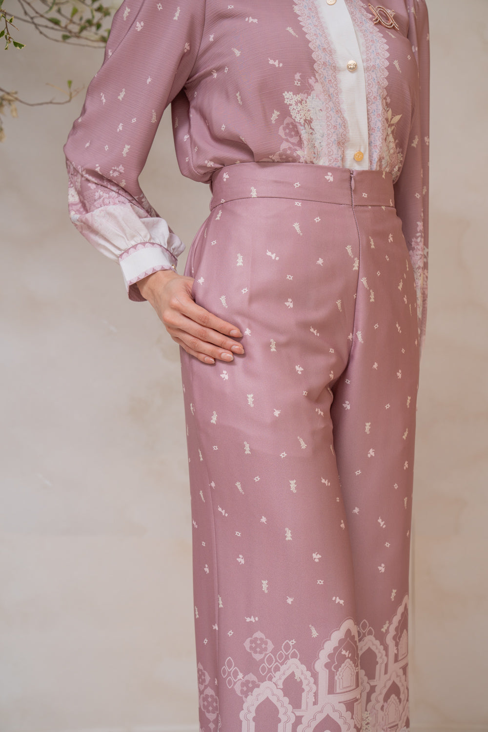 Biyya Pants 2.0 (Extended) (Minor) Dusty Rose
