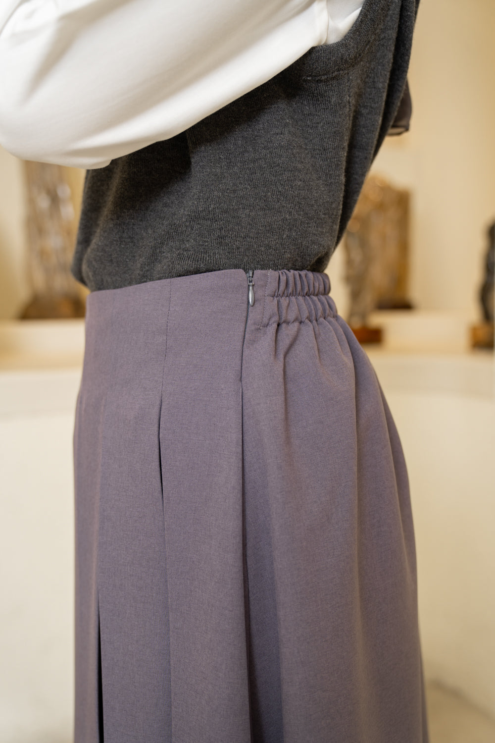 Valeska Skirt Castor Gray