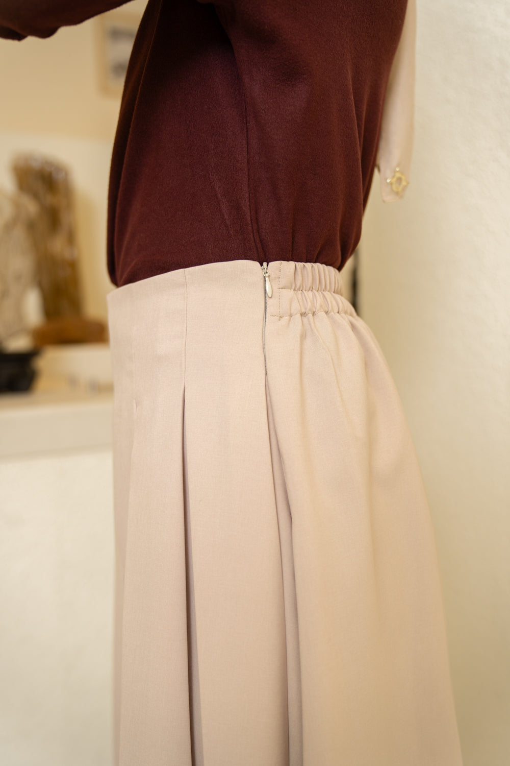 Valeska Skirt Bleached Sand