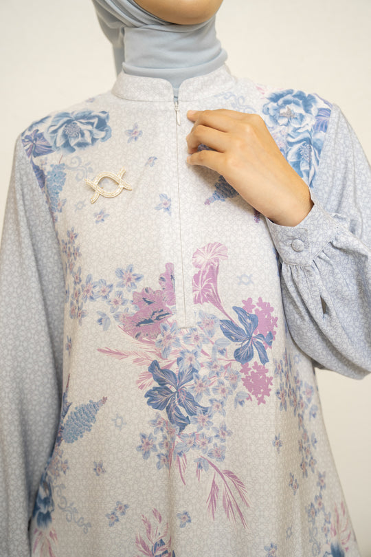 Aletha Blouse Serene Sky