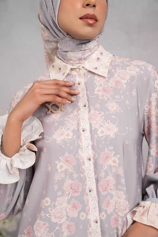 (Early Booking) Marjorie Shirt Heather Blush