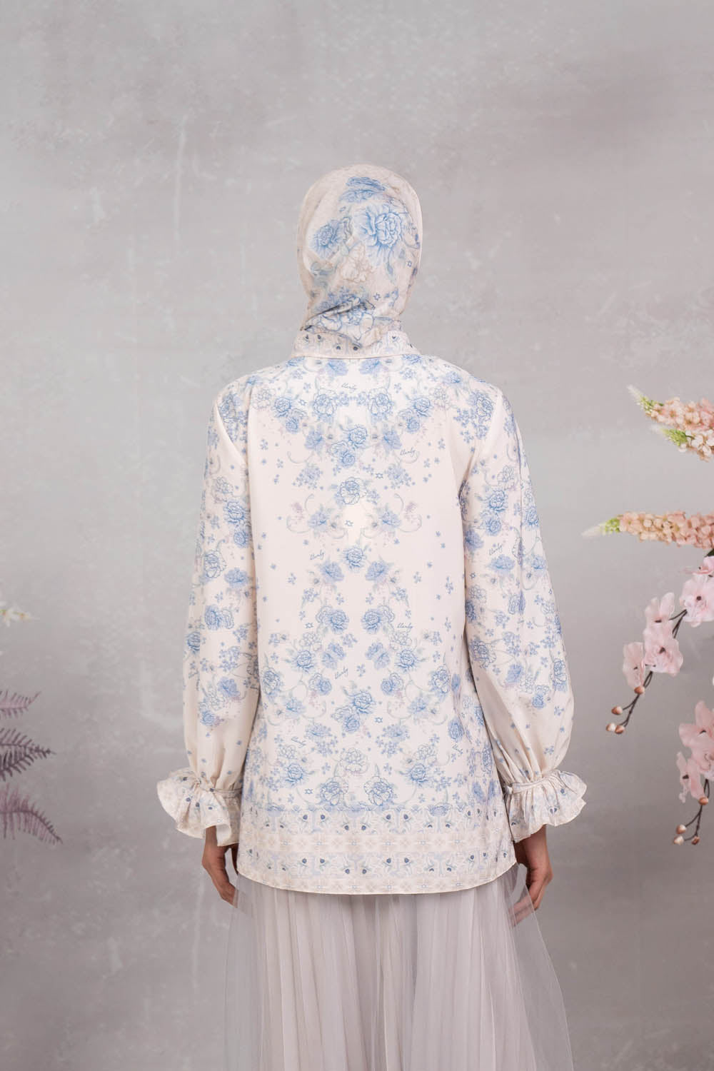 (Early Booking) Marjorie Shirt Sky Mist