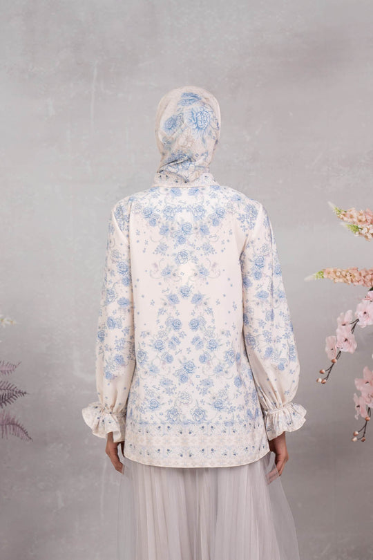 (Early Booking) Marjorie Shirt Sky Mist