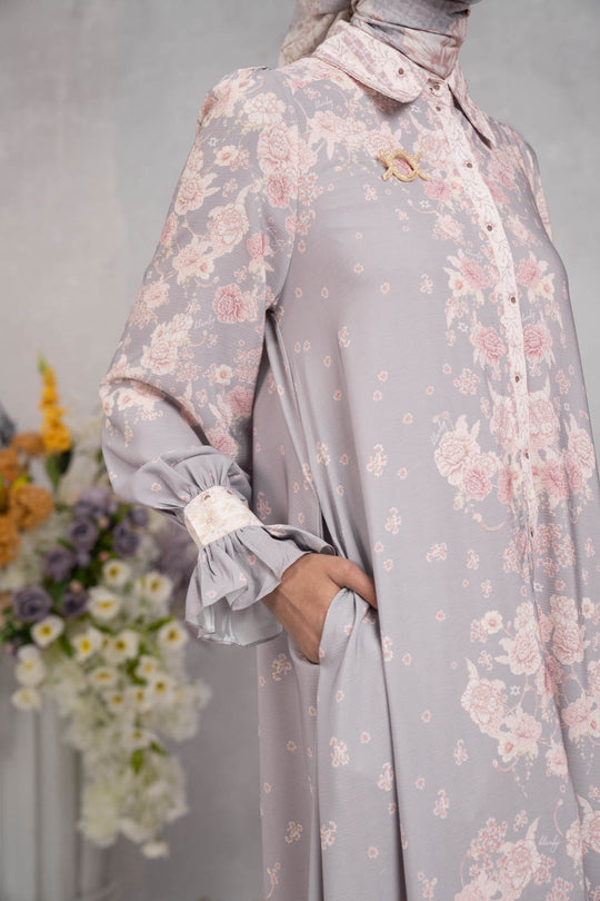 (Early Booking) Marjorie Dress Heather Blush