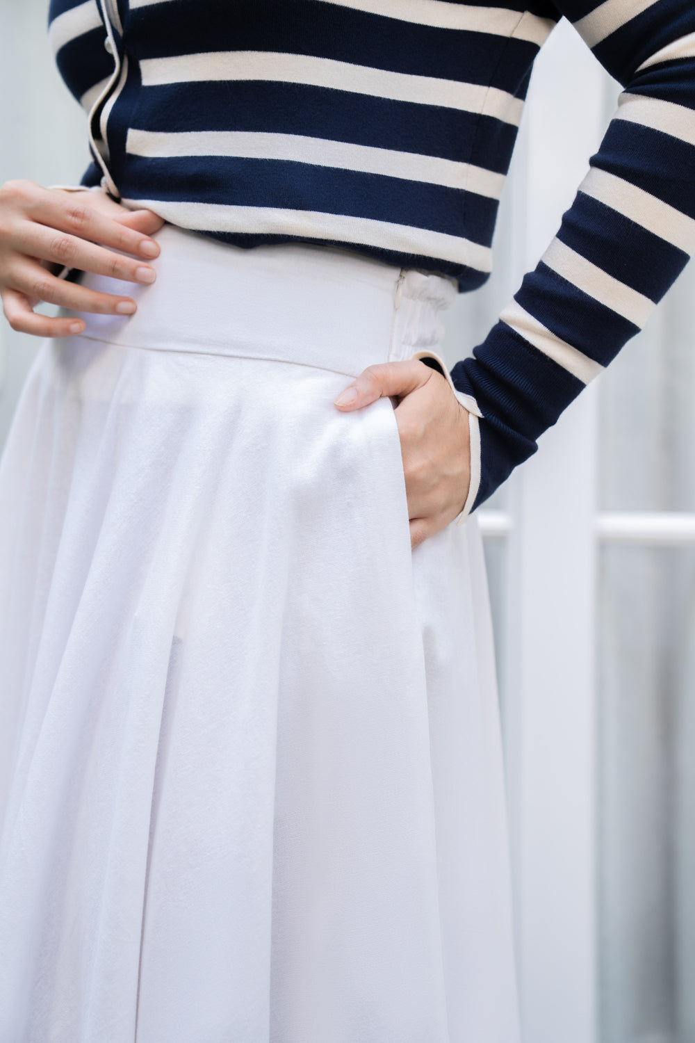 Vinanzha Skirt Broken White