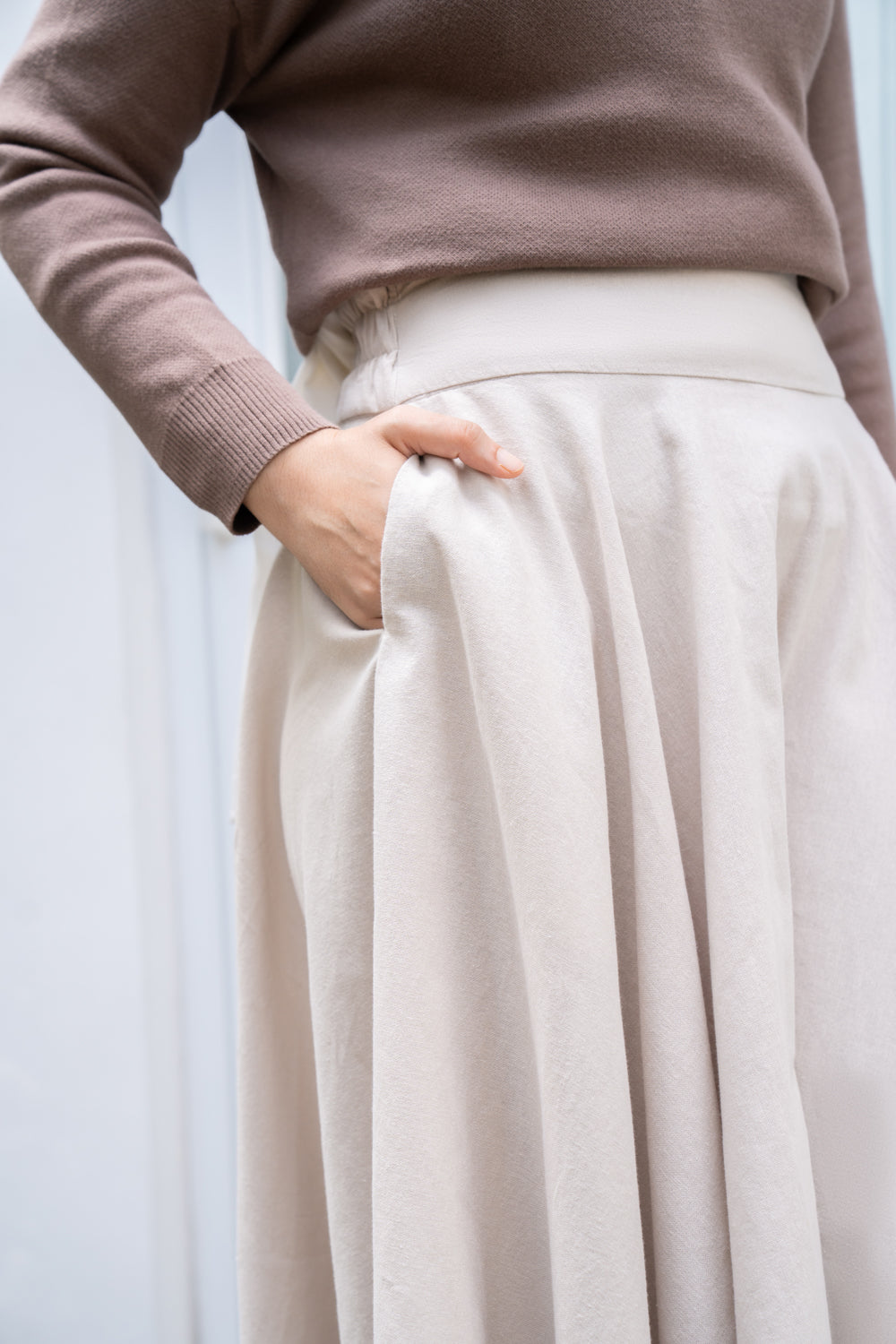 Vinanzha Skirt Chalk Beige