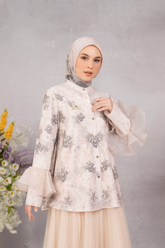 Lathika Shirt Creamy Dust