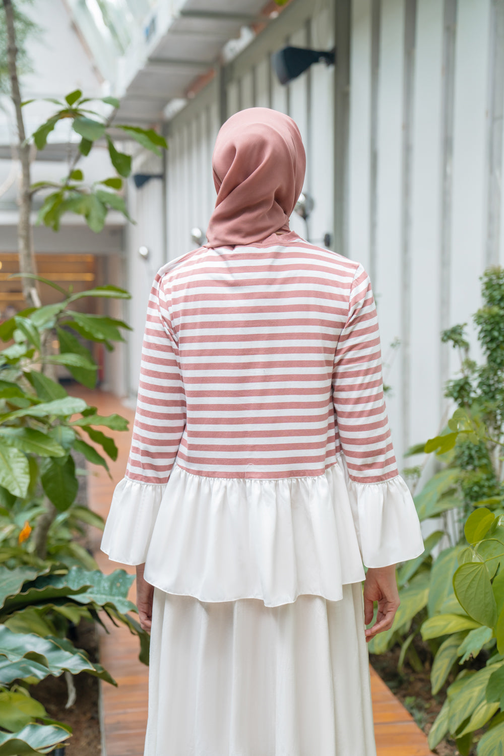 Viola Blouse Coral Rose