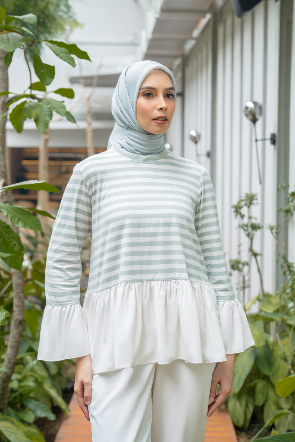 Viola Blouse Seafoam Green