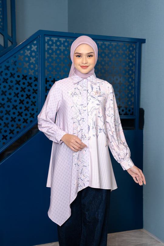 Nirmala Tunic Lavender Bloom