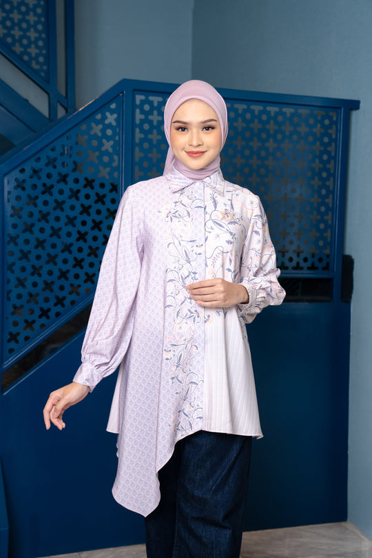 Nirmala Tunic Lavender Bloom