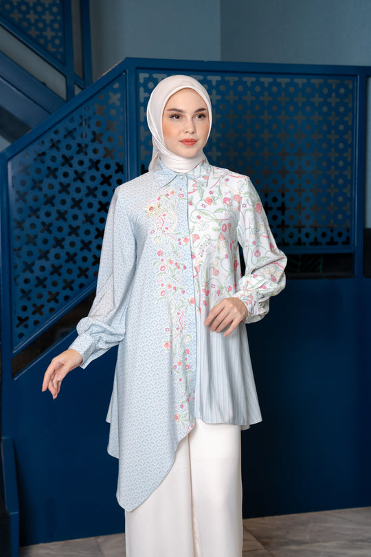 Nirmala Tunic Aqua Breeze