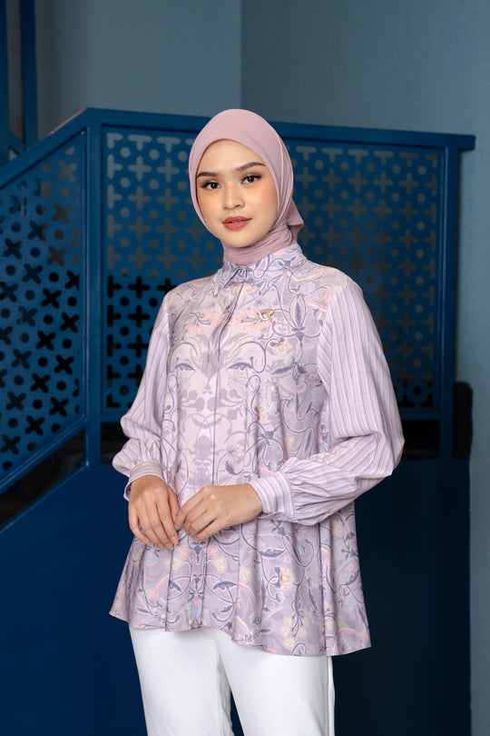 Nirmala Shirt Lavender Bloom