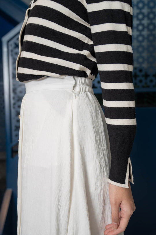 Cesia Skirt Pearly White