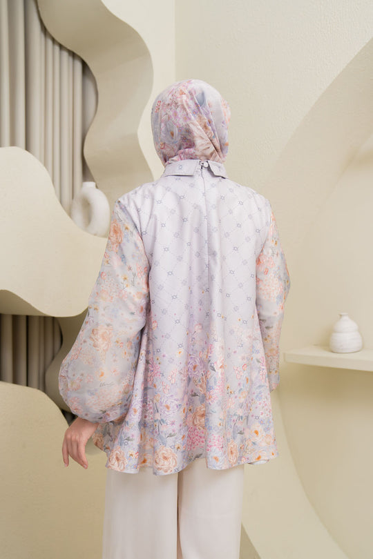 Sikka Blouse Misty Snow