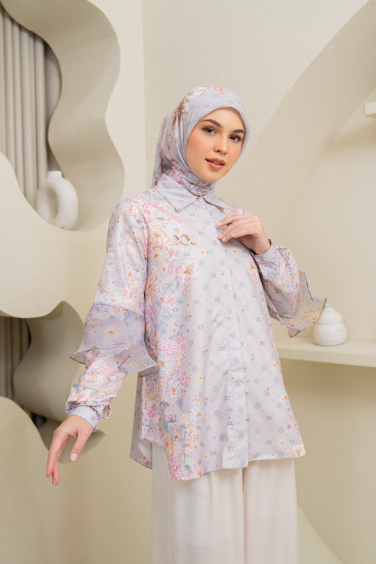 Sikka Shirt Misty Snow