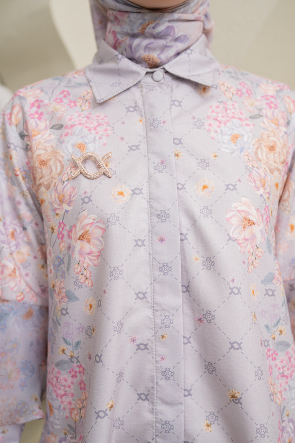 Sikka Shirt Misty Snow