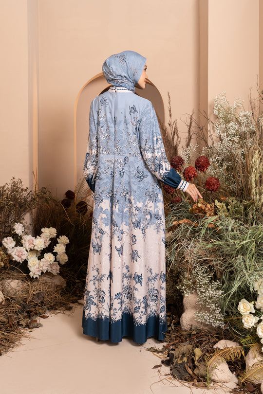 Semantik Dress Ancient Blue