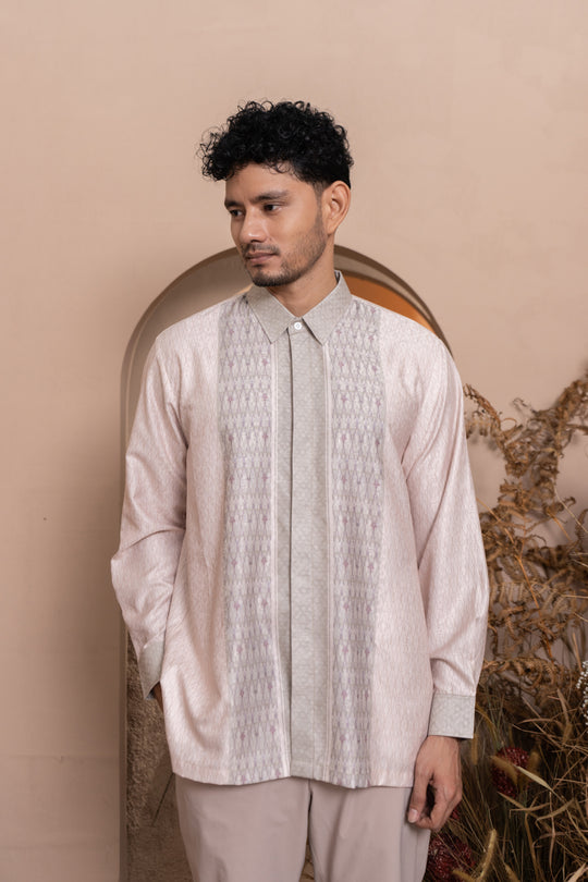 Pre Order - Bentalaya Long Shirt Men Clary Sage