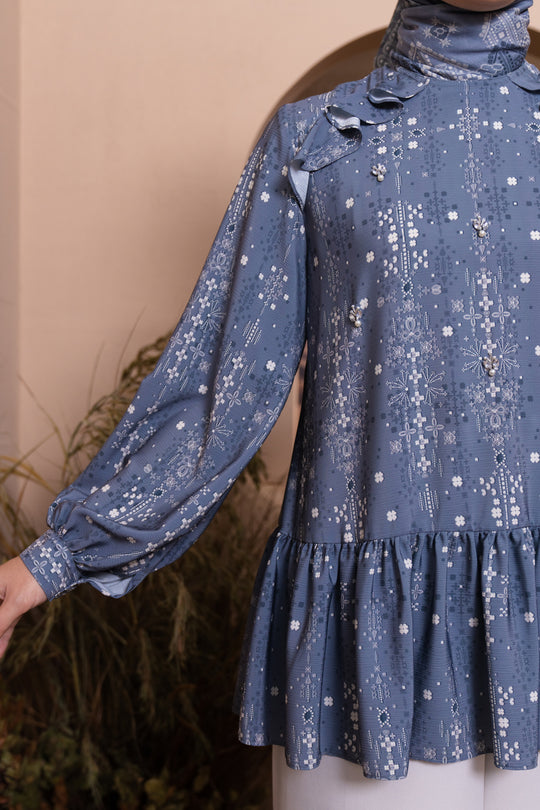 Senggala Blouse (Minor) Odyssey Blue