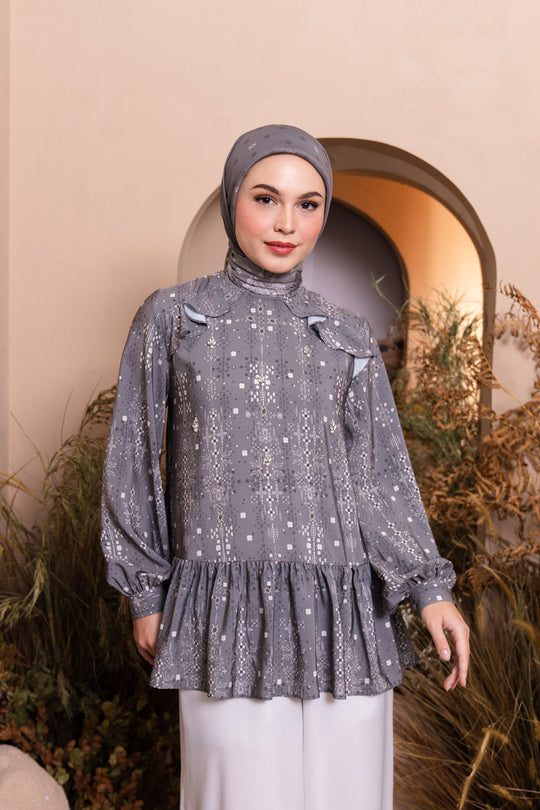 Senggala Blouse (Minor) Seagrass Twill