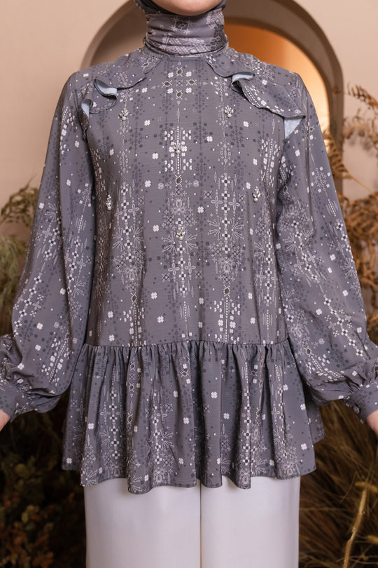 Senggala Blouse (Minor) Seagrass Twill