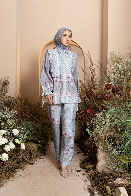 Mariri Shirt (Minor) Indigo Charcoal