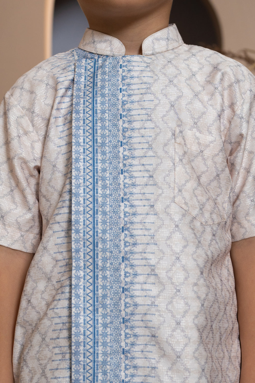 Pre Order - Mariri Shirt Boy Serene Azure