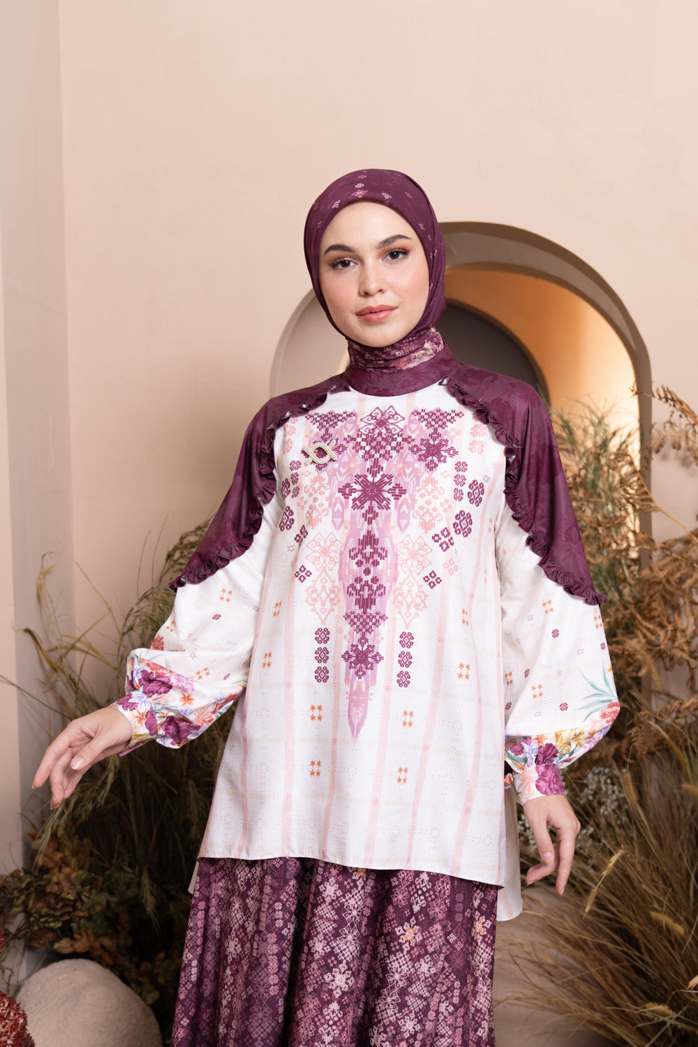 Pre Order - Aleris Blouse Wajo