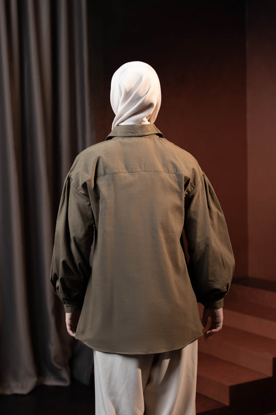 Aralia Shirt (Minor) Forest Night