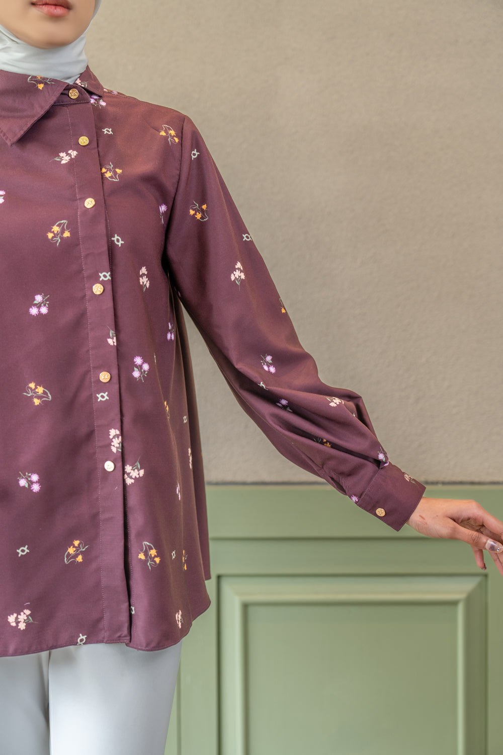 Naseria Shirt (Minor) Raspberry Bloom