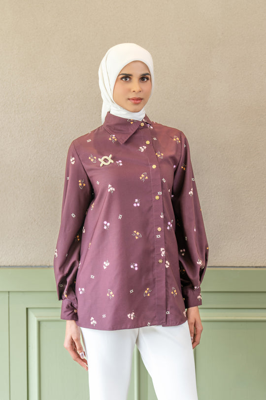 Naseria Shirt (Minor) Raspberry Bloom