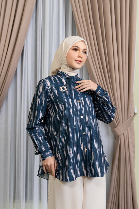 Theona Shirt (Minor) Inky Blue