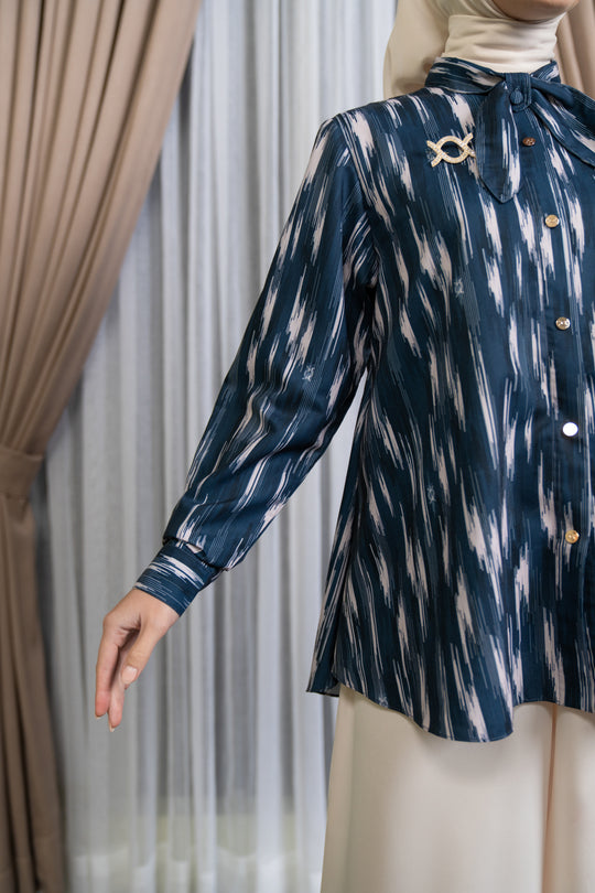 Theona Shirt (Minor) Inky Blue